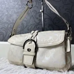 COACH Soho signature Leather Shoulder