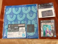 ワンピース　一番くじ　マルコ　ステッカー　タオル　アクリルブロック