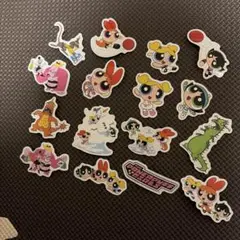 パワーパフガールズ ステッカー 16枚セット