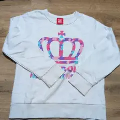 BABYDOLL トレーナー ホワイト　120