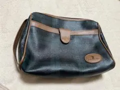 POLO CLUB VINTAGEチェック柄クラッチバッグ