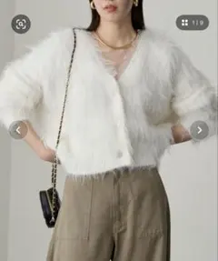 LOUNGEDRESS ラウンジドレス フェザーカーディガン グレー PAL GROUP OUTLET｜【Loungedress】2WAYカーディガン | Rakuten