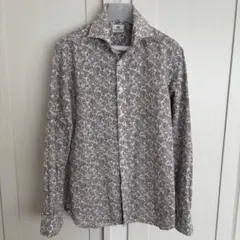 BEAMS HEART ペイズリー柄シャツ S 美品 肌触り◎