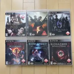 バイオハザード PS3ソフト 6本セット