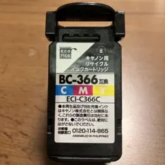 ecorica キヤノン用 リサイクルインク BC-366 互換のサムネイル