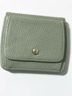 【LASIEM】ミニ財布 二つ折り財布 本革 BOX型小銭入れ バイカラー