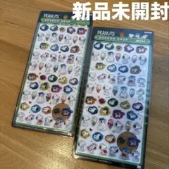 【即購入可】ボンボンドロップシール ミニ スヌーピー　2枚