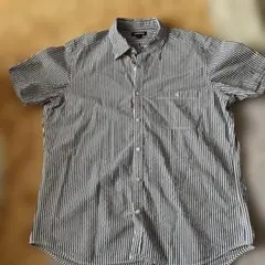 LANDS' END 半袖シャツ ストライプ柄のサムネイル