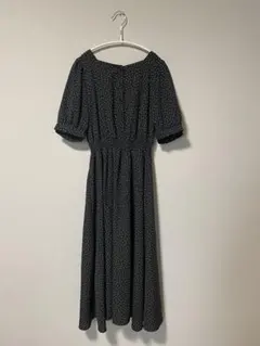 COLZA ドット柄ワンピース Mサイズ　ハニーズHoneys 半袖