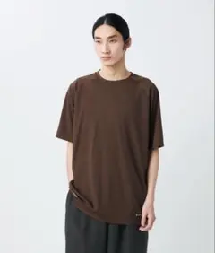 Snow Peak POLARTEC Tシャツ ブラウン