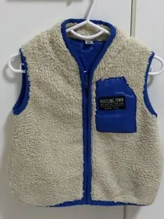 BUSTLING TOWN フリースベスト 95cm