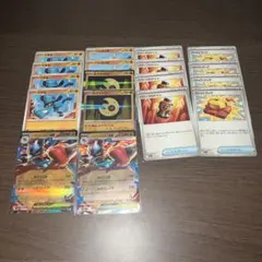 メガルカリオex デッキパーツ　まとめ売り　ルナトーン　ソルロック