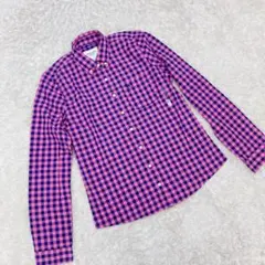《 アバクロ 》トップス M チェック 長袖シャツ コットン ⭐
