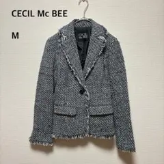 CECIL Mc BEE セシルマクビー ツイード ジャケット セレモニー M