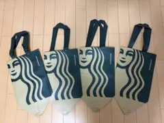 【韓国限定】スターバックス 梨大R店 エコバッグ 4つセット