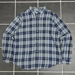 90s Polo Ralph Lauren【ヘビーネルシャツ チェック】