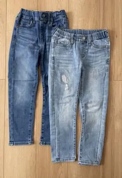 UNIQLO ユニクロ　デニムパンツ 110cm 2点セット