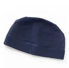 キッズAQA スイミングキャップ メッシュ ネイビー