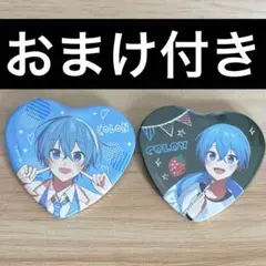 すとぷり ころん いちご文化祭 ハート缶バッジ2点セット➕おまけ