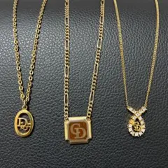 Dior ヴィンテージ ネックレス 3点セット