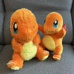 ポケットモンスター ぬいぐるみ ヒトカゲ2種セット