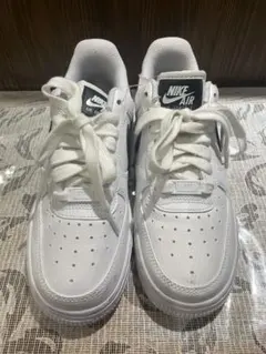 Nike Air Force 1 ホワイト/ブラック23cm