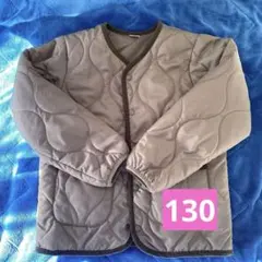 petit main 中綿コート　130 ブラウン