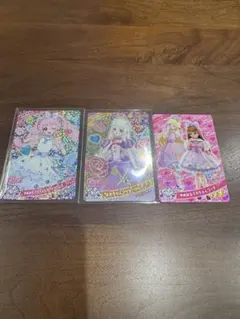 アイプリカード3枚　マック　リカちゃんコラボとおまけ