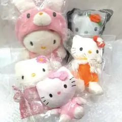 平成レトロ ハローキティ ぬいぐるみ　まとめ売り