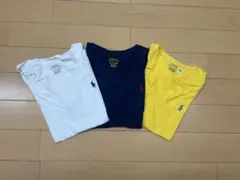 ラルフローレン　VネックTシャツ　3枚セット