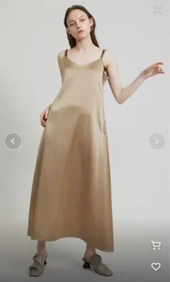 【新品未使用】ELIN エリン 別注トリアセサ テンキャミソールワンピースのサムネイル