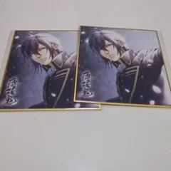 薄桜鬼 まるくじ 斎藤一 色紙 缶バッジ - メルカリ