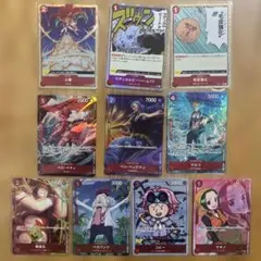 【大特価】ワンピースカード　赤　パラレル　フルアート　詰め合わせ　麦わら　白ひげのサムネイル