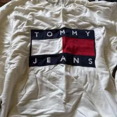 TOMMY JEANS スウェット ホワイト クルーネックのサムネイル