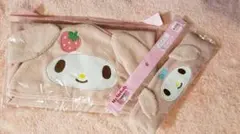 お値下げ↘️マイメロディ 耳付きタオルセット