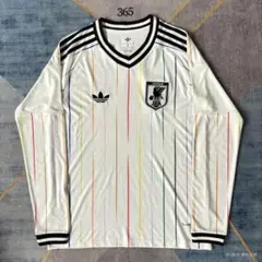 サッカー日本代表 ユニフォーム 新品未使用カラフルデザイン 白 L-112