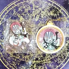 鬼滅の刃 猗窩座 ufotable 2020クリスマス アクスタ&アクキーセット