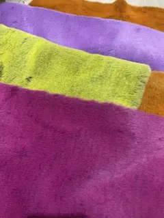 ボア・ファー生地 4色セット