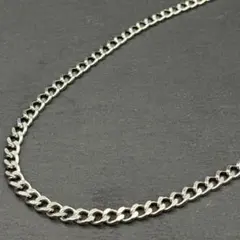 【高級】 シルバー 925 シンプル 喜平 チェーン ネックレス 6mm