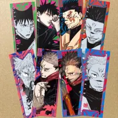 最強ジャンプ付録 呪術廻戦展 モバイルステッカー 虎杖悠仁 伏黒恵 両面宿儺
