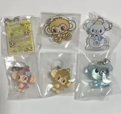 ナルミヤめじるしアクセサリー　ナルミヤハッピーパーク限定ガチャガチャ　6個セット