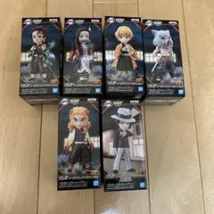 鬼滅の刃 ワールドコレクタブルフィギュア 全5種セット ＋鬼舞辻無惨