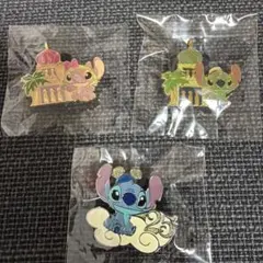 非売品 東京ディズニーリゾート スティッチ ピンバッジ 3点セット