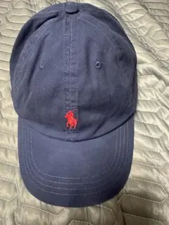 男女兼用POLO Ralph Lauren ネイビー ベースボールキャップ