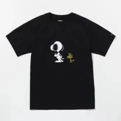 1PIU1UGUALE3 RELAX スヌーピーTシャツ ブラック Sのサムネイル