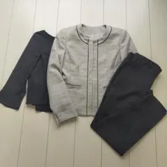 ✨️美品✨️COPACA ノーカラー　ツイード調　スーツセット フォーマル