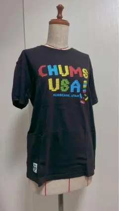 CHUMS 半袖Tシャツ ブラック Sサイズ
