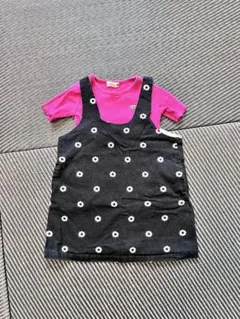 100cm ジャンパースカートとTシャツのセットです☺︎