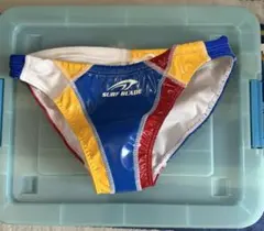 surf blade 青赤黄色白　2way/エナメル受注生産 競パン