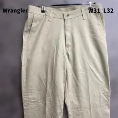 ラングラー ツータックスラックス パンツ 生成り 上品 定番 無地【8056】のサムネイル